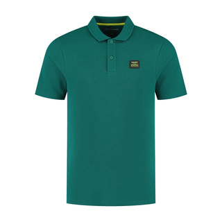Polo homme Tech Waffle Verte Aston Martin F1 2025