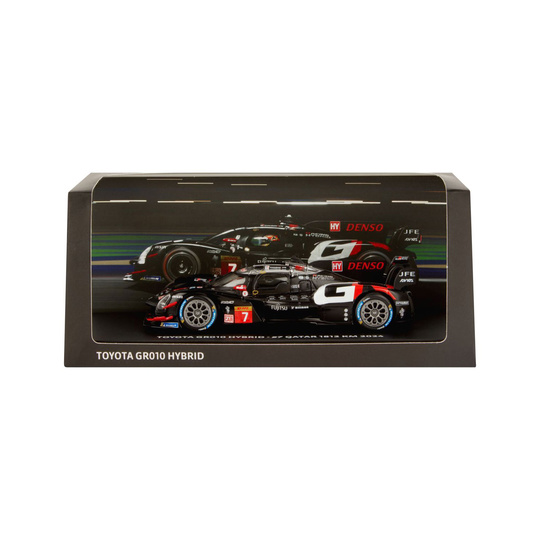 Maquette de voiture 1:43 GR 010 Hybrid Qatar Toyota Gazoo Racing