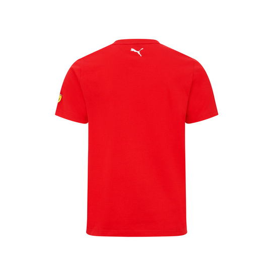 T-shirt homme Sainz Red Ferrari F1 