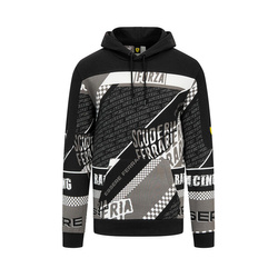 Sweatshirt Hoodie Graphic Black Ferrari F1 pour homme