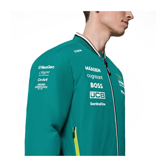 Veste homme Bomber Team Aston Martin F1 2025