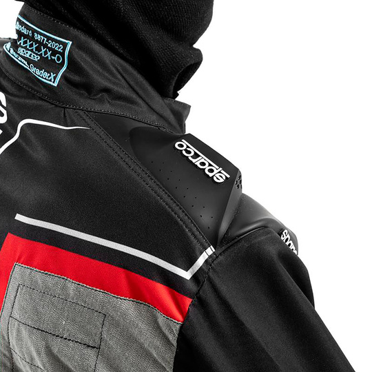 Combinaison FIA Sparco Superleggera-K noir-rouge