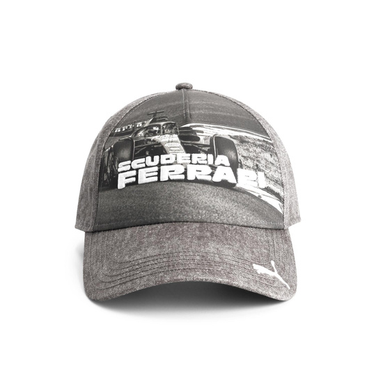Casquette de baseball Graphic Gray Ferrari F1 2025