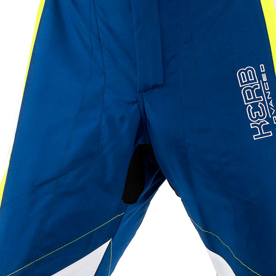 Ensemble de karting  Sparco KERB bleu/jaune (FIA)