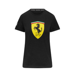 T-shirt femme Black Shield Ferrari F1 2024