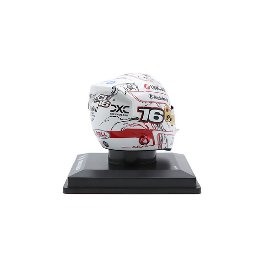 Miniature 1:5 Casque Charles Leclerc Japan GP Scuderia Ferrari