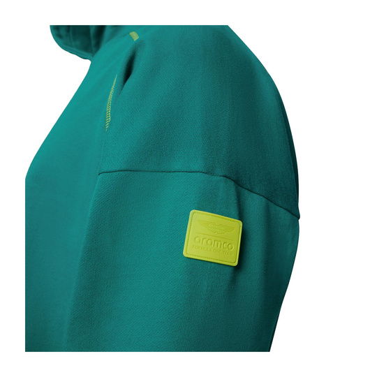 Sweat à capuche homme vert Aston Martin F1 2025