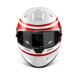 Casque fermé FIA Sparco AIR PRO 1977 RF-5 MY22 Blanc/Rouge