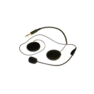 Ecouteurs avec microphone OMP B-RACE pour le casque ouvert