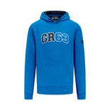 Sweat capuche Homme George Russell Hoodie Blue Mercedes AMG F1 