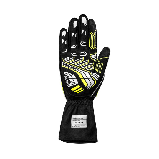 Gants de karting FIA Sparco K-ARROW+ 8877-2022 noir-jaune
