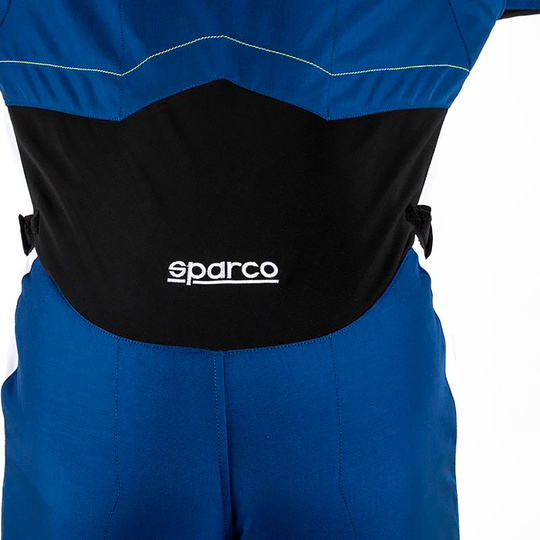 Ensemble de karting  Sparco KERB bleu/jaune (FIA)