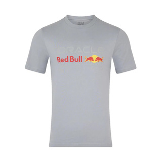 T-shirt homme Front Logo Red Bull Racing 2025 gris