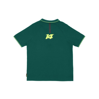 Polo homme Alonso Kimoa Aston Martin F1 vert