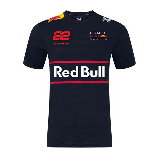 T-shirt pour homme Yuki Tsunoda Team Red Bull Racing 2025