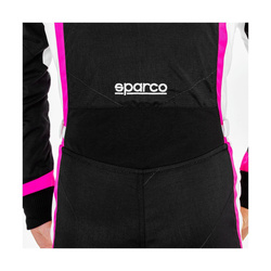 Ensemble de karting femme Sparco KERB MY20 noir-jaune(CIK-FIA)