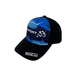 Casquette Side Logo Sparco Martini Racing bleu marine