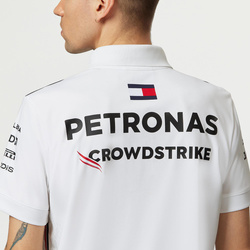 Polo homme Team blanc Mercedes AMG F1 