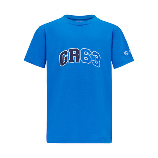 T-shirt enfant George Russell Logo Mercedes AMG F1