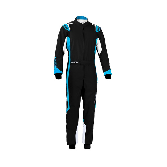 Ensemble de karting Sparco THUNDER MY20 noir-bleu (CIK-FIA)