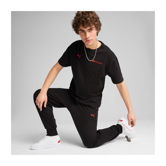 T-Shirt Homme Essential Relaxed Logo noir Formula 1 2025
