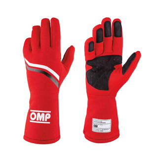 OMP Gants FIA DIJON MY25 rouge