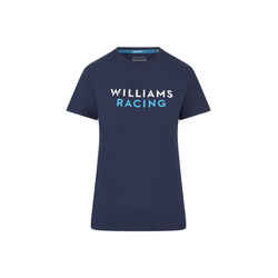 T-shirt avec logo Williams Racing 2025 pour femmes