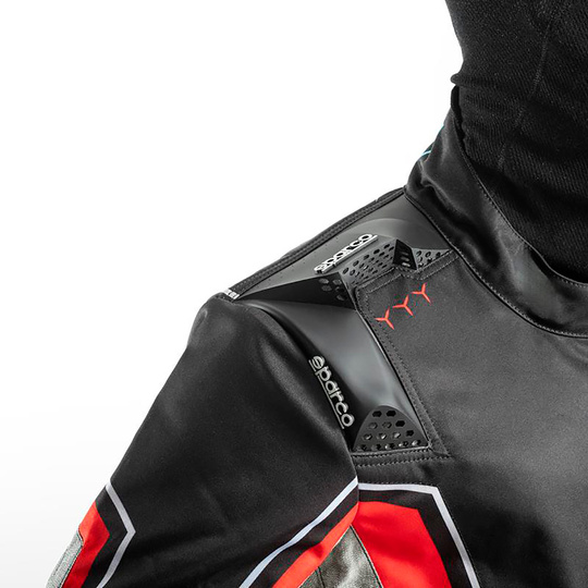 Combinaison FIA Sparco Superleggera-K noir-rouge