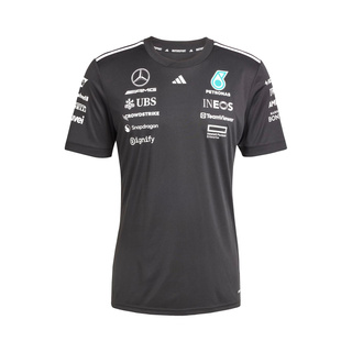 T-shirt homme Team Mercedes AMG F1 2025 noir