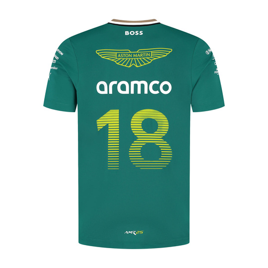 T-shirt homme Lance Stroll Team Aston Martin F1 2025