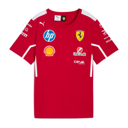 T-shirt homme Team Scuderia Ferrari F1 2025