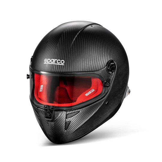 Casque de karting FIA Sparco STEALTH KF CARBON 8878-2024 noir-rouge