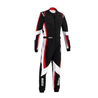 Ensemble de karting  Sparco KERB noir/rouge (FIA)