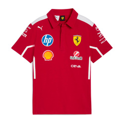 Polo enfant Team Scuderia Ferrari F1 2025