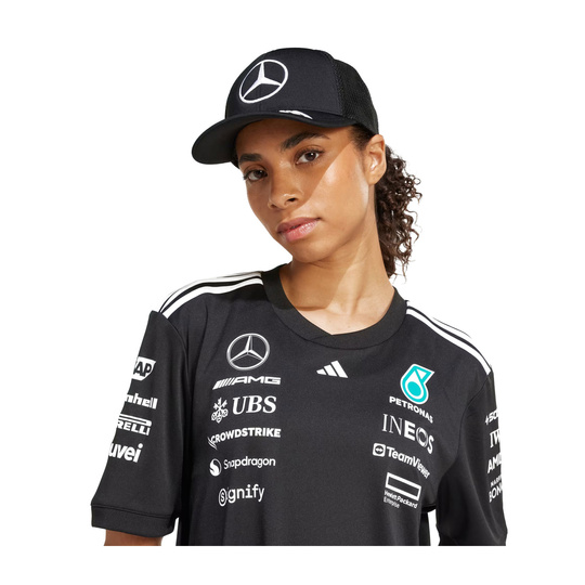 Casquette homme Star Trucker Mercedes AMG F1 2025 noir