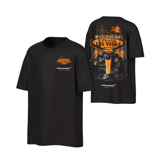T-shirt homme Vegas Raceway McLaren F1 2025