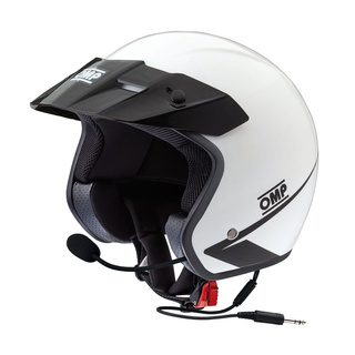 Casque ouvert avec  interphone OMP STAR-J blanc