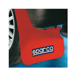 Tabliers Sparco engoncés (2 pièces) - rouges