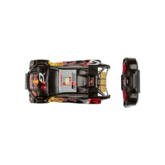 Voiture miniature RC 1:18 L. Moraes HILUX T1U Toyota Gazoo Racing 