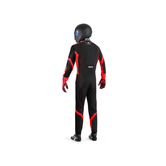 Combinaison karting FIA Sparco THUNDER noir-rouge
