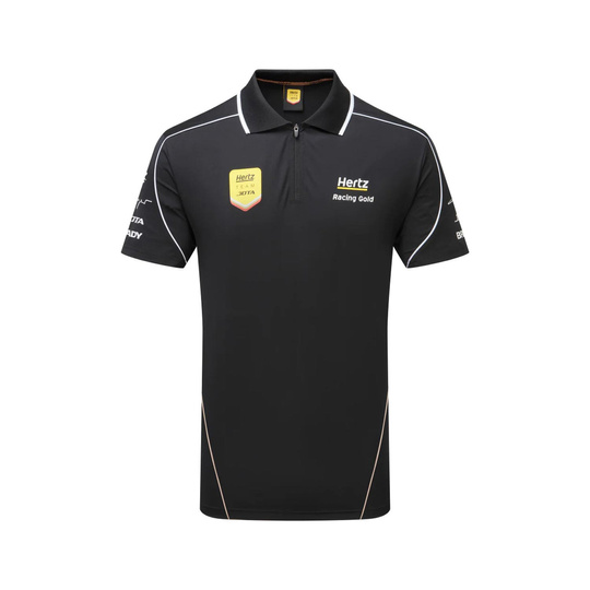 Polo homme Hertz Team Jota 2023 noir