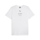 T-shirt homme Singapore Mercedes AMG F1 blanc