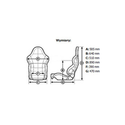 Fauteuil OMP TRS SKY MY14 (approbation FIA)