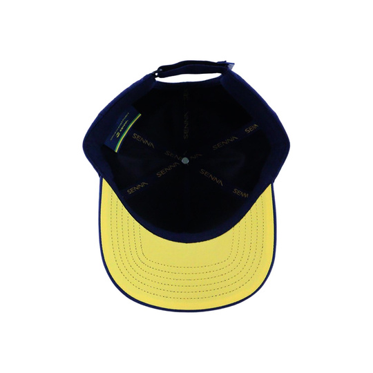 Casquette baseball Leisure Ayrton Senna 2025 bleu marine