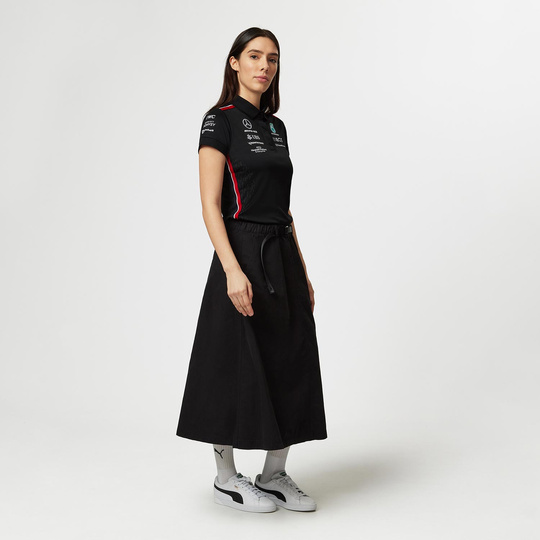 Polo femme Team Black Mercedes AMG F1 