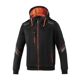 Sweatshirt homme Sparco TECH noir-orange