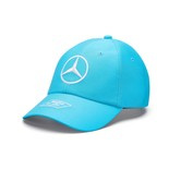 Basquette de baseball homme Blue George Russell Mercedes AMG F1