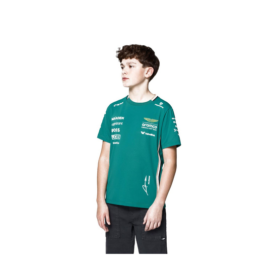T-shirt enfant Fernando Alonso Team Aston Martin F1 2025