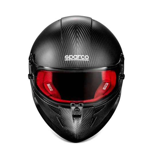 Casque FIA Intégral Sparco STEALTH RF CARBON rouge 