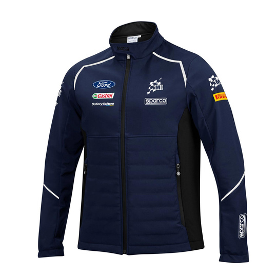 Veste softshell Sparco M-Sport Team bleu foncé